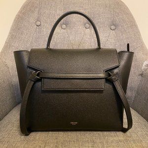❌SOLD❌Celine Grained Calfskin Micro Belt Bag Black